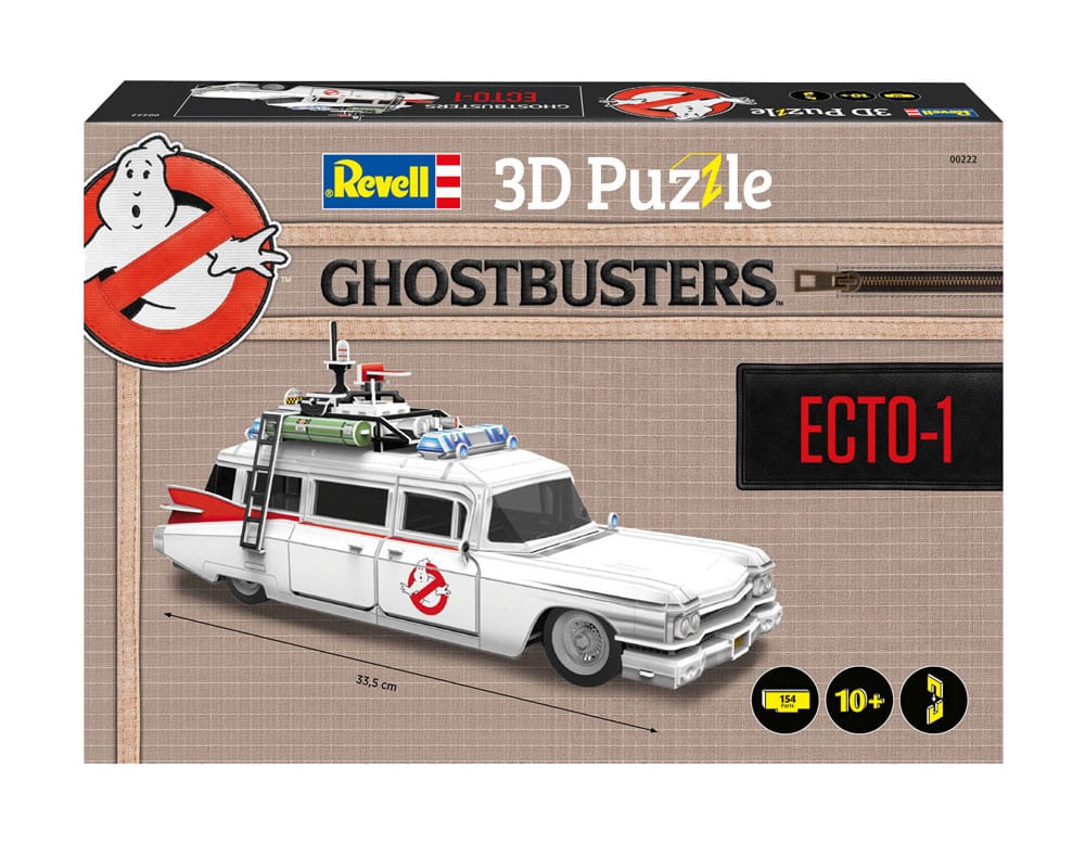 Ghostbusters - Ecto-1 - 3D-palapeli