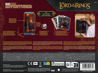 Taru sormusten herrasta - Barad-Dûr - Tiny Adventures Book Nook Mini Diorama (kirjahyllynkoriste/dioraama)