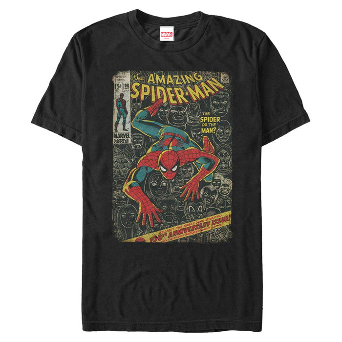 Spider-Man - Spidey Front Cover - T-paita