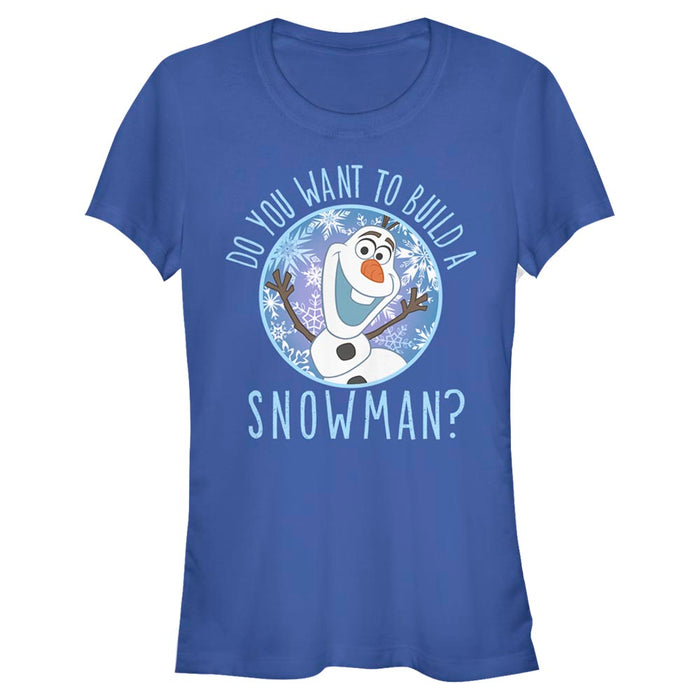 Frozen - Build a Snowman - Naisten T-paita