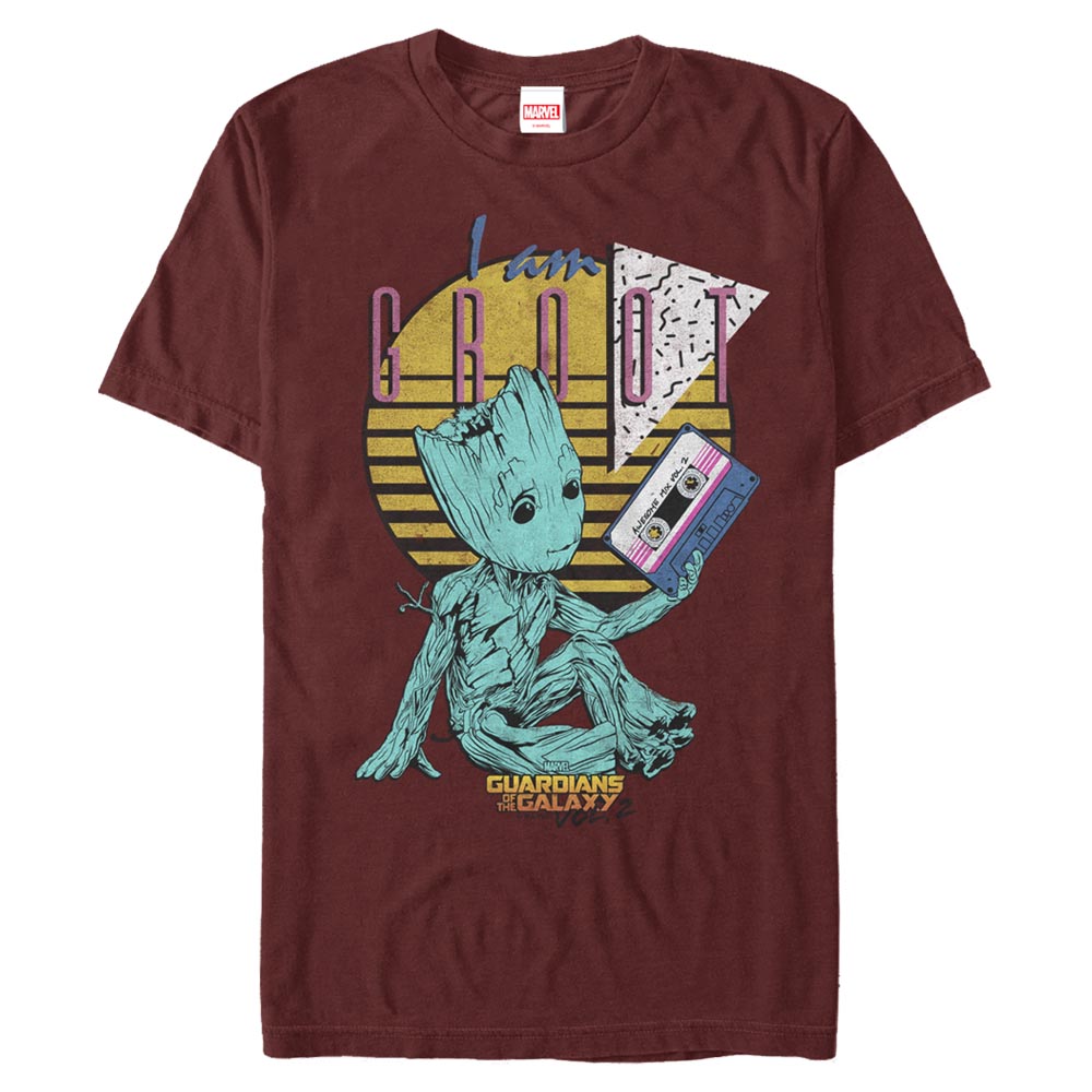 Guardians of the Galaxy - 90s Groot - T-paita