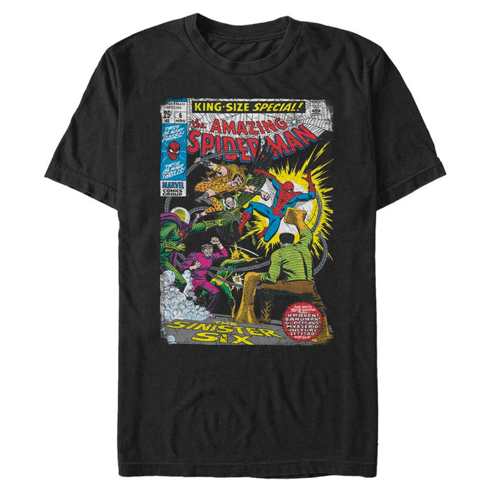Spider-Man - Sinister 6 Comic - T-paita