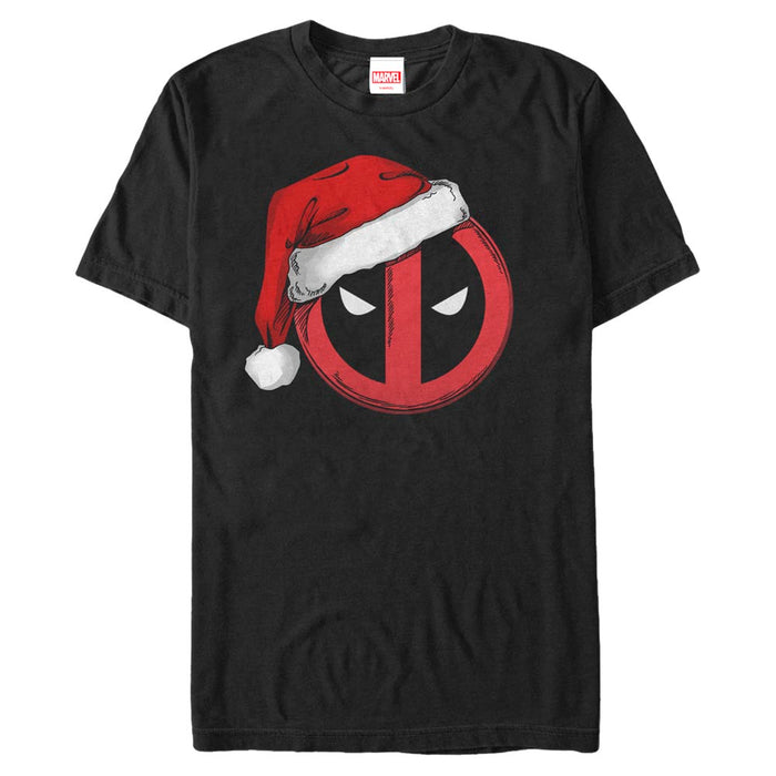 Deadpool - Deadpool Santa Hat - T-paita