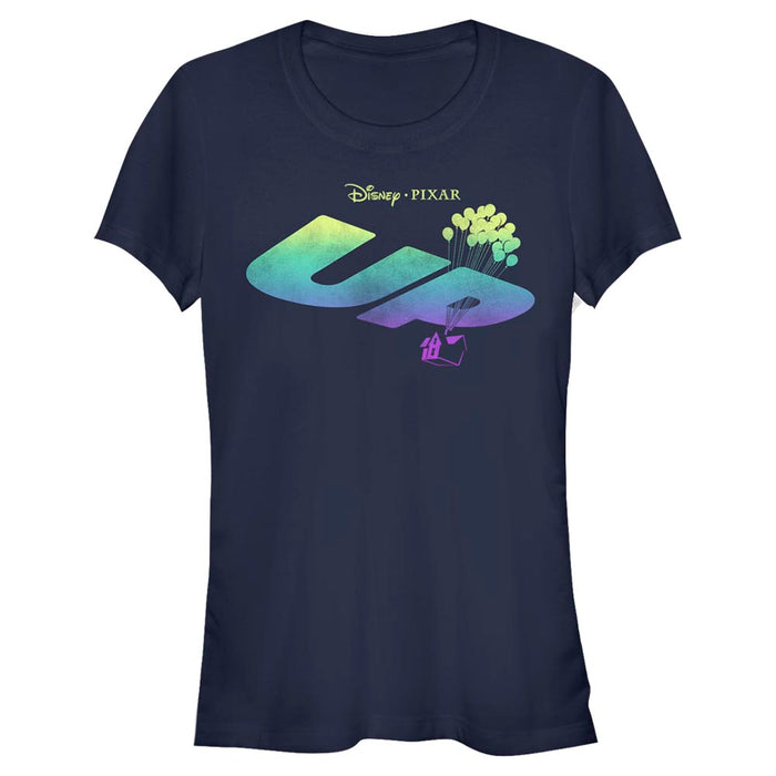 Up – kohti korkeuksia -  Logo Fade - Naisten T-paita