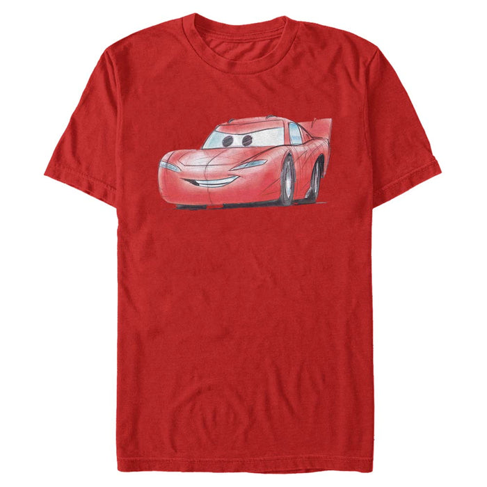 Autot - McQueen Sketch - T-paita