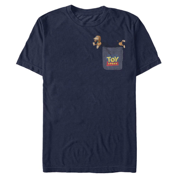 Toy Story - Slinky Dog Faux Pocket - T-paita