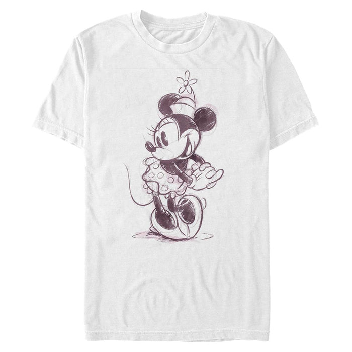 Mikki Hiiri - Sketchy Minnie - T-paita