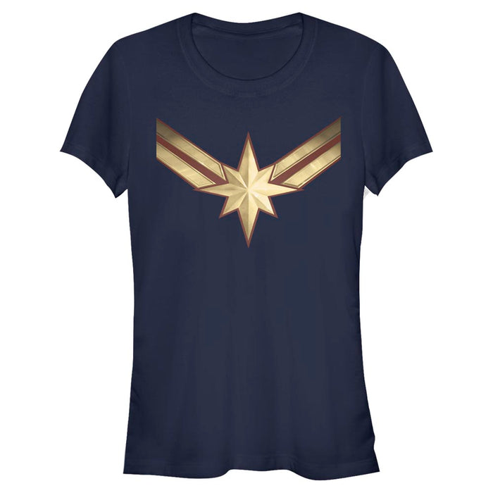 Captain Marvel - Marvel Costume Symbol - Naisten T-paita