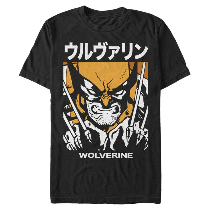 Wolverine - Wolverine Kanji Block - T-paita