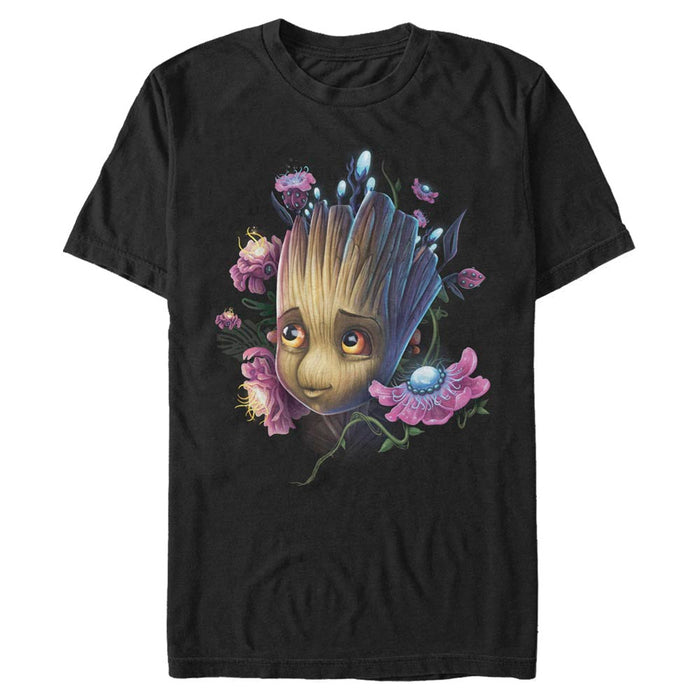 Guardians of the Galaxy - Groot Flowers - T-paita