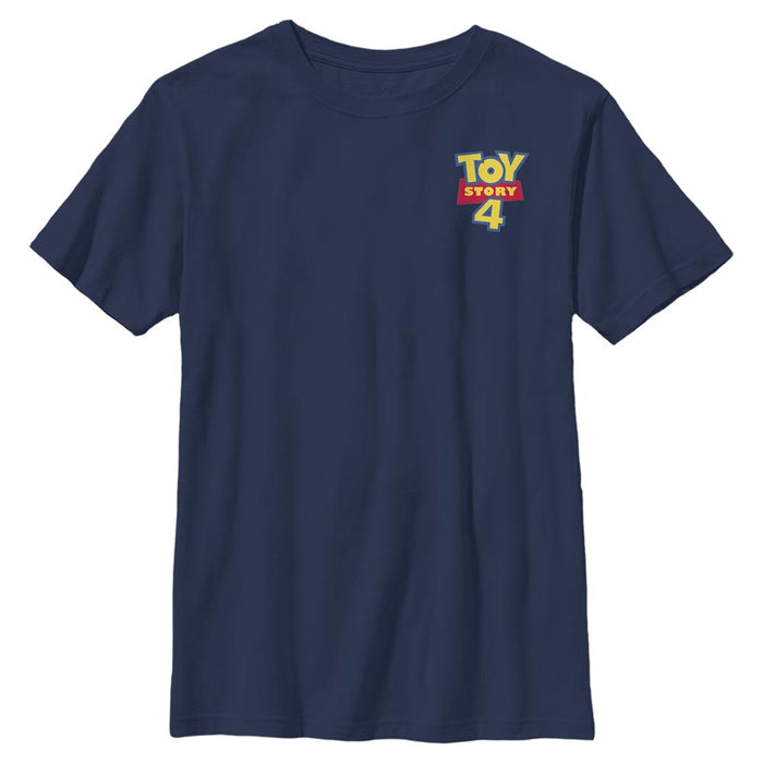 Toy Story - Chest Color Logo - Lasten T-paita