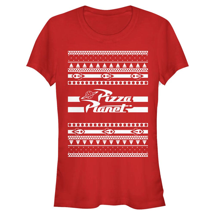 Toy Story - Pizza Planet Ugly Sweater - Naisten T-paita