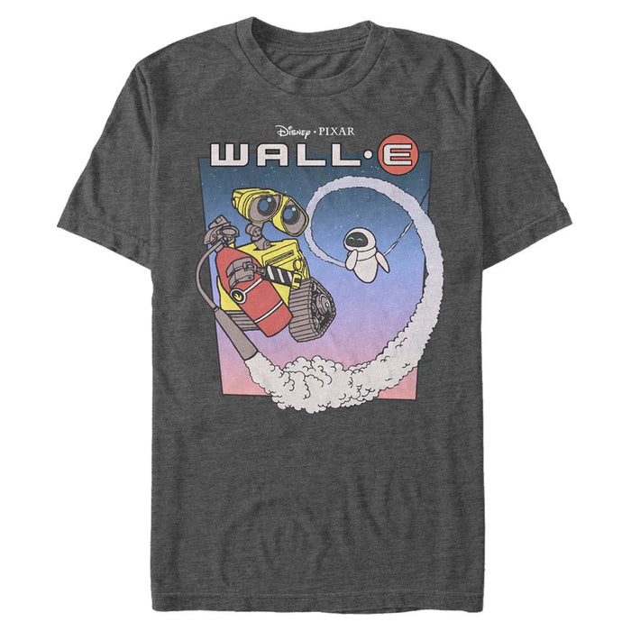 Wall-E - Walle and Eve in Space - T-paita
