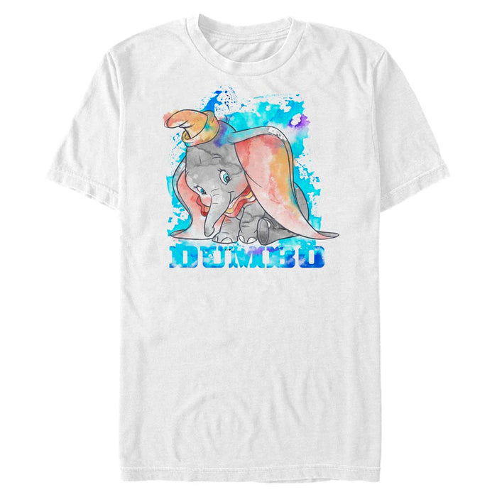 Dumbo -  Watercolor Dumbo - T-paita