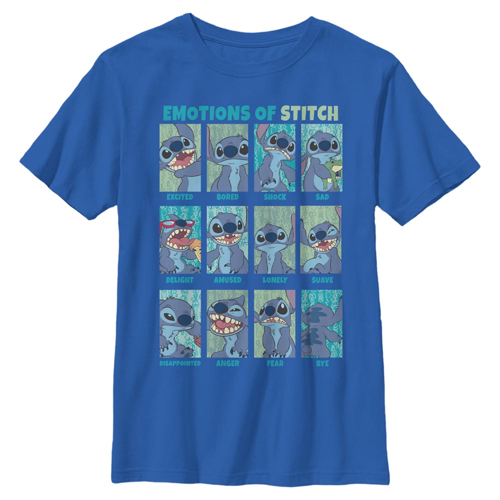 Lilo & Stitch - Stitch Emotion - Lasten T-paita