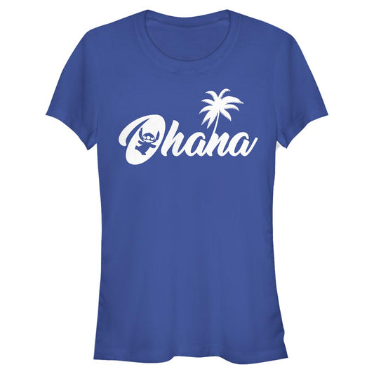 Lilo & Stitch - Stitch Sillhouette Ohana - Naisten T-paita