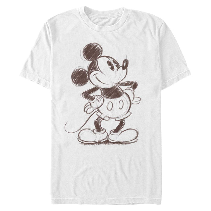 Mikki Hiiri - Sketchy Mickey - T-paita