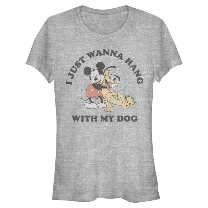 Mikki Hiiri - Mickey Dog Fill Lover - Naisten T-paita