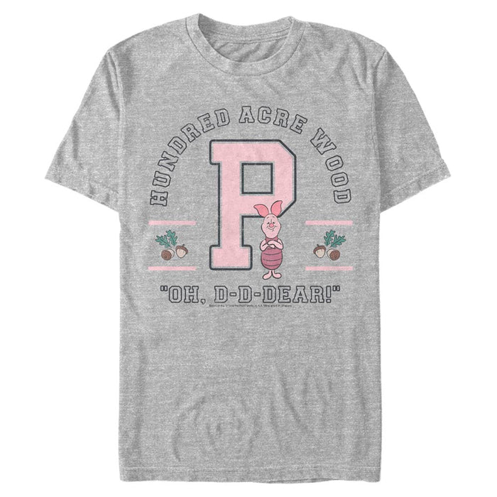 Nalle Puh - Piglet Collegiate - T-paita