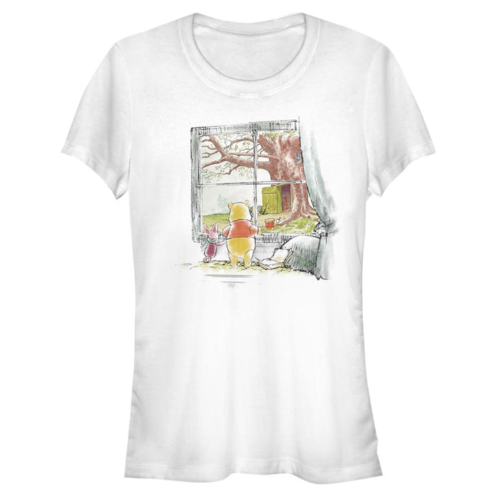 Nalle Puh - Winnie Window - Naisten T-paita