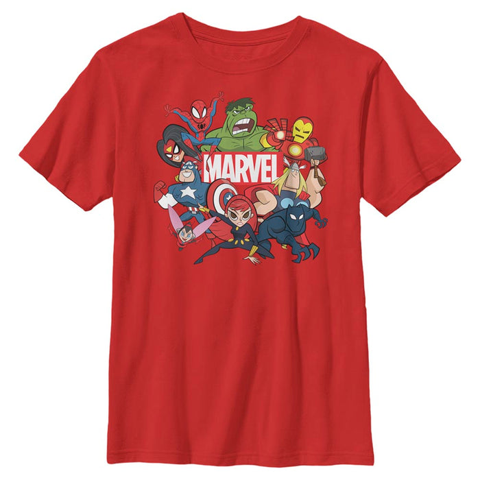 Avengers - Group Marvel Retro - Lasten T-paita