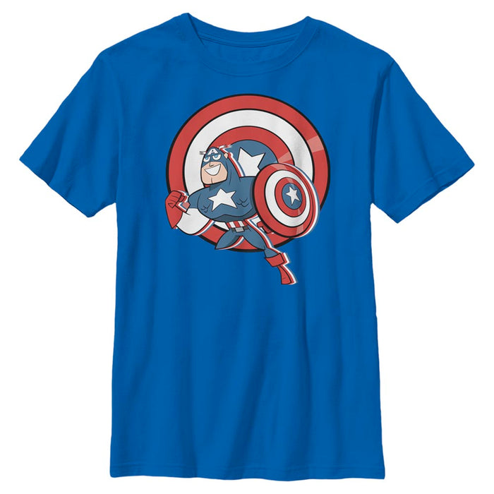 Captain America - Cap Retro America - Lasten T-paita