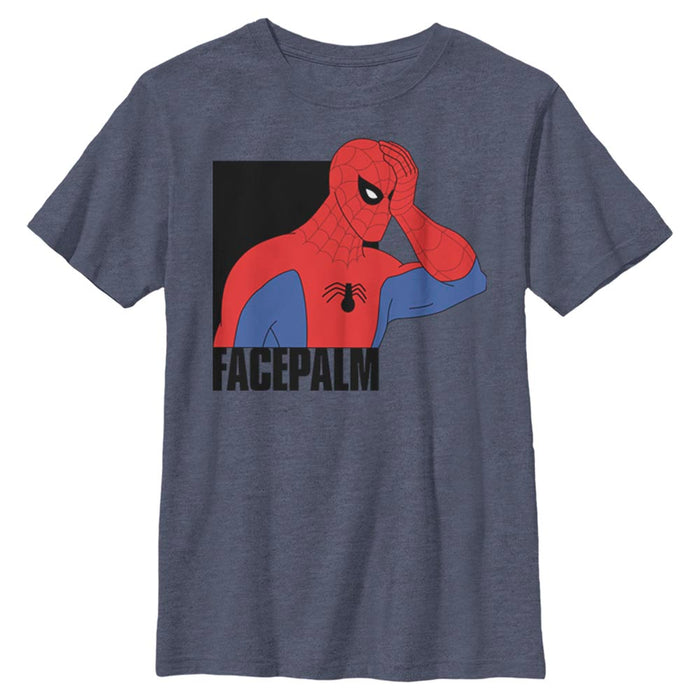 Spider-Man - Facepalm - Lasten T-paita
