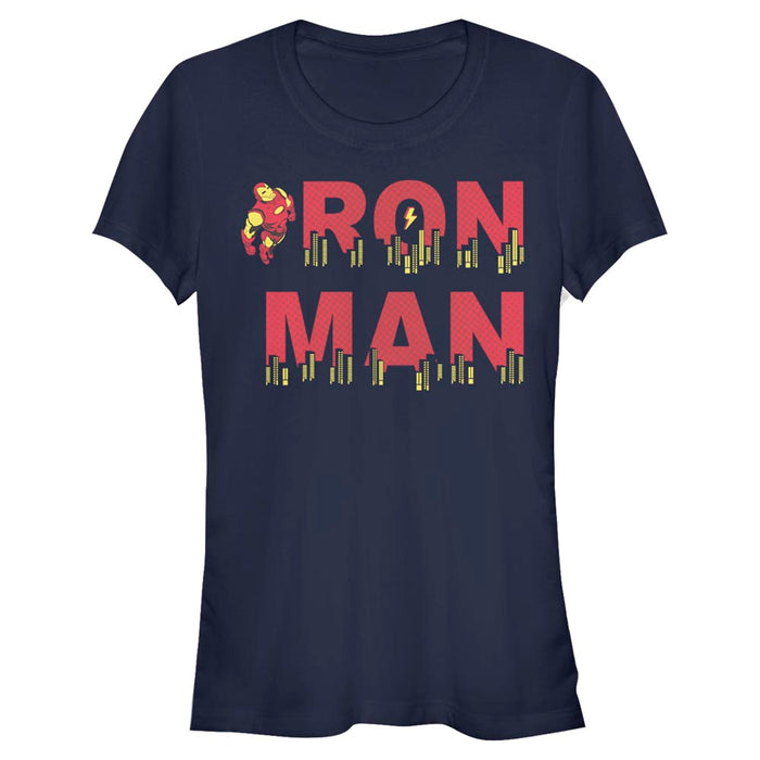 Iron Man - Halftone Iron Man - Naisten T-paita