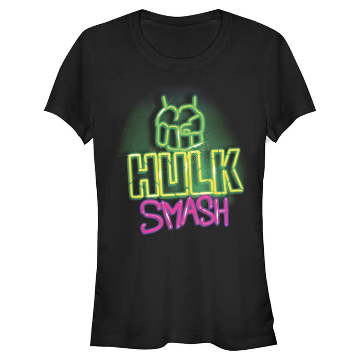 Hulk - Neon Hulk Smash - Naisten T-paita