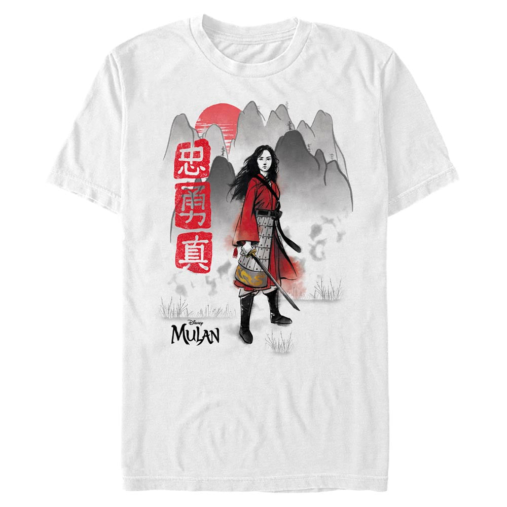 Mulan - Loyal Brave True - T-paita