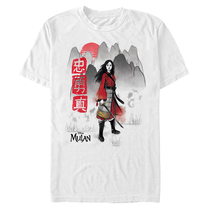 Mulan - Loyal Brave True - T-paita