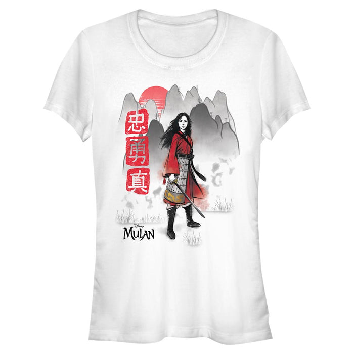 Mulan - Loyal Brave True - Naisten T-paita
