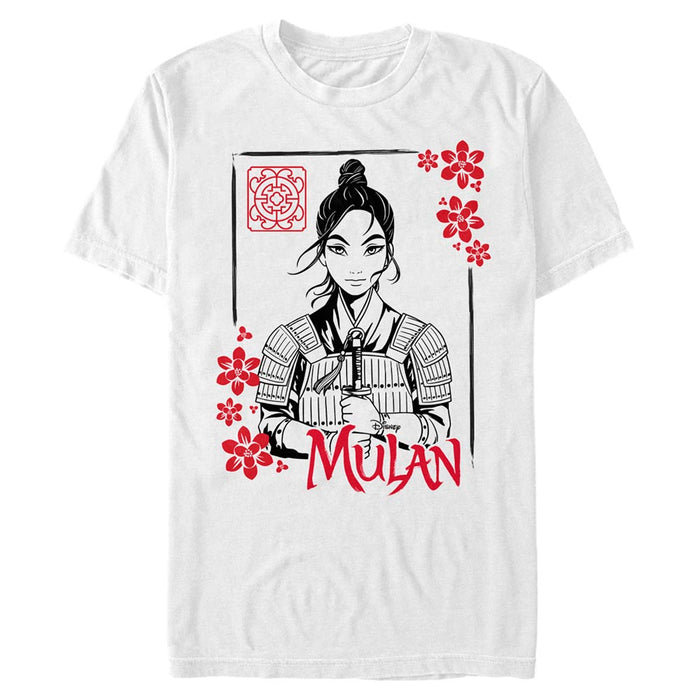 Mulan - Ink Line Mulan - T-paita