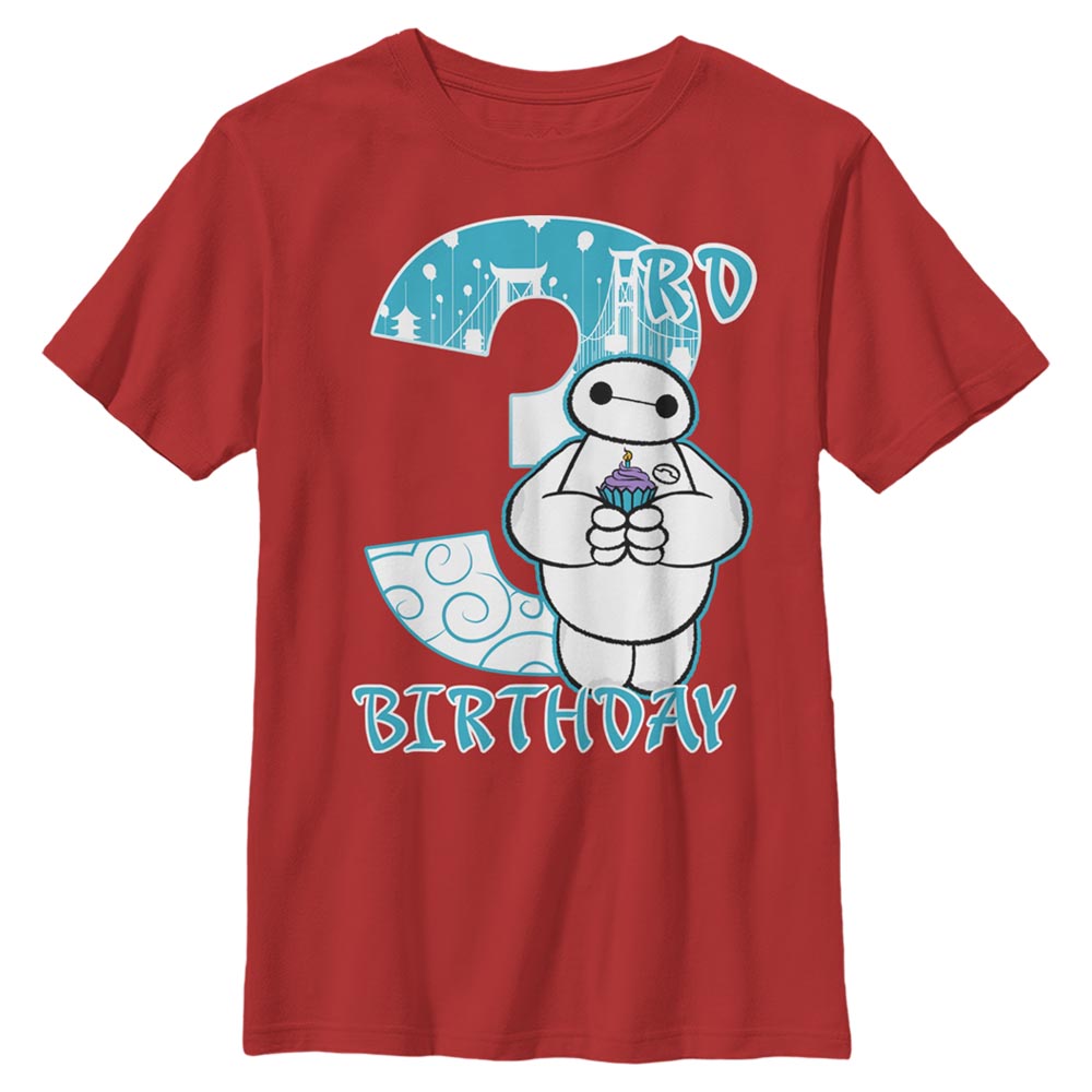 Baymax - Baymax 3 Years - Lasten T-paita