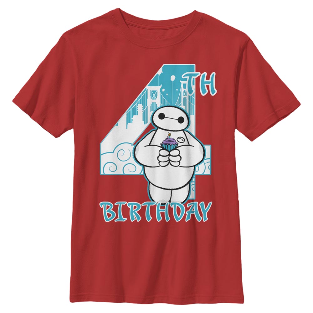 Baymax - Baymax 4 Years - Lasten T-paita