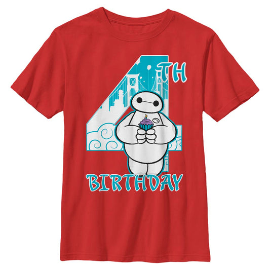 Baymax - Baymax 4 Years - Lasten T-paita