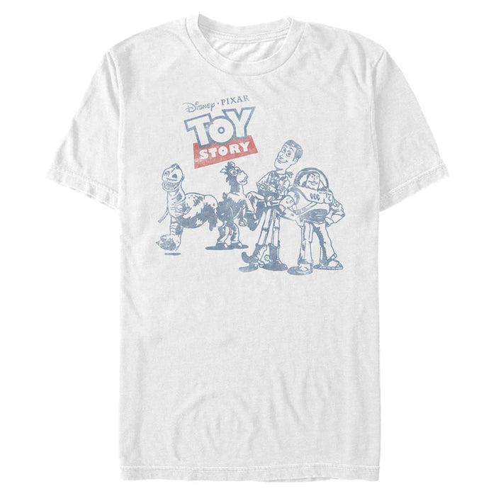 Toy Story - Vintage Comic - T-paita