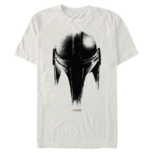 Star Wars: Mandalorian - Sketch Helm - T-paita