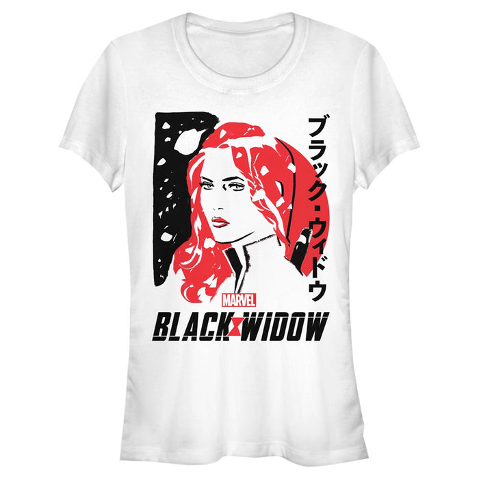 Black Widow - Drawn Widow - Naisten T-paita
