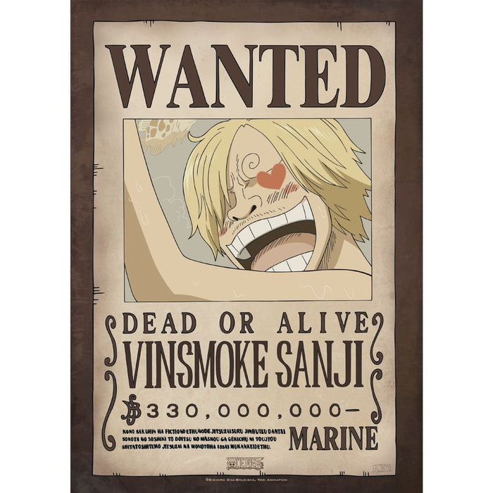 One Piece - Wanted Luffys Crew - Julistesetti