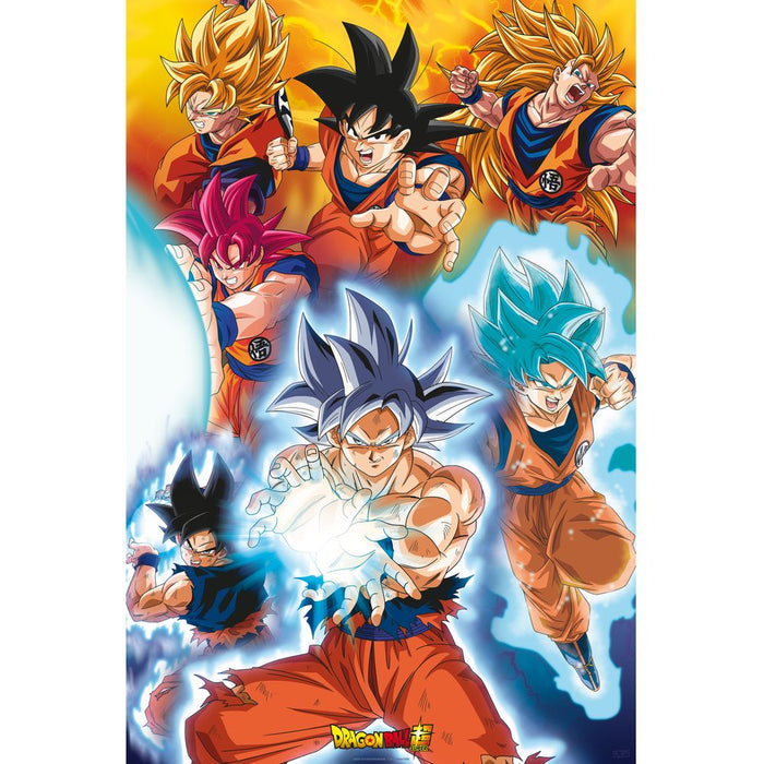 Dragon Ball - Gokus Transformations - Juliste