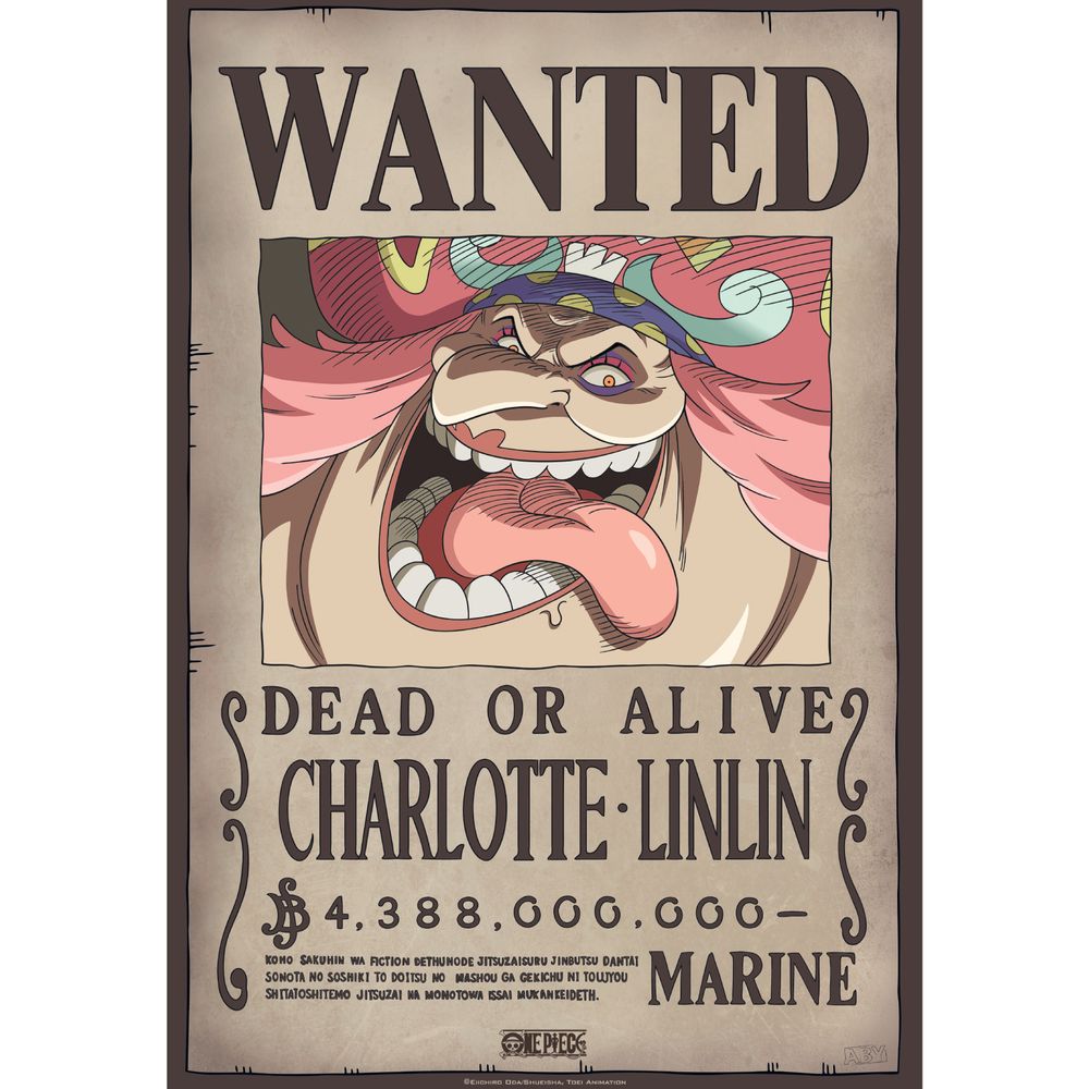 One Piece - Wanted Big Mom - Juliste