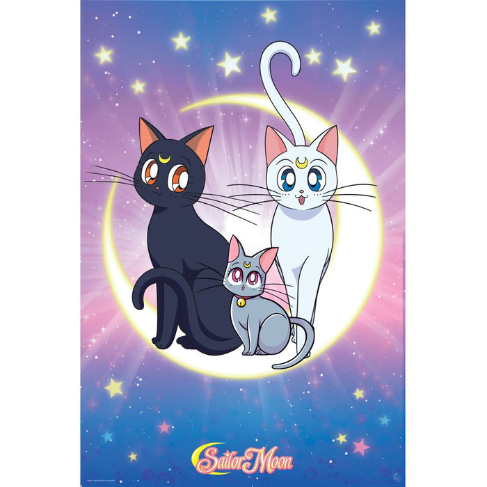 Sailor Moon - Luna, Artemis & Diana - Juliste