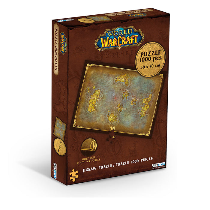 World of Warcraft - Azeroths Map - Palapeli
