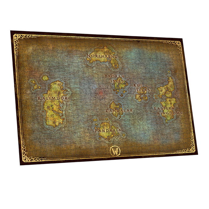World of Warcraft - Azeroths Map - Palapeli