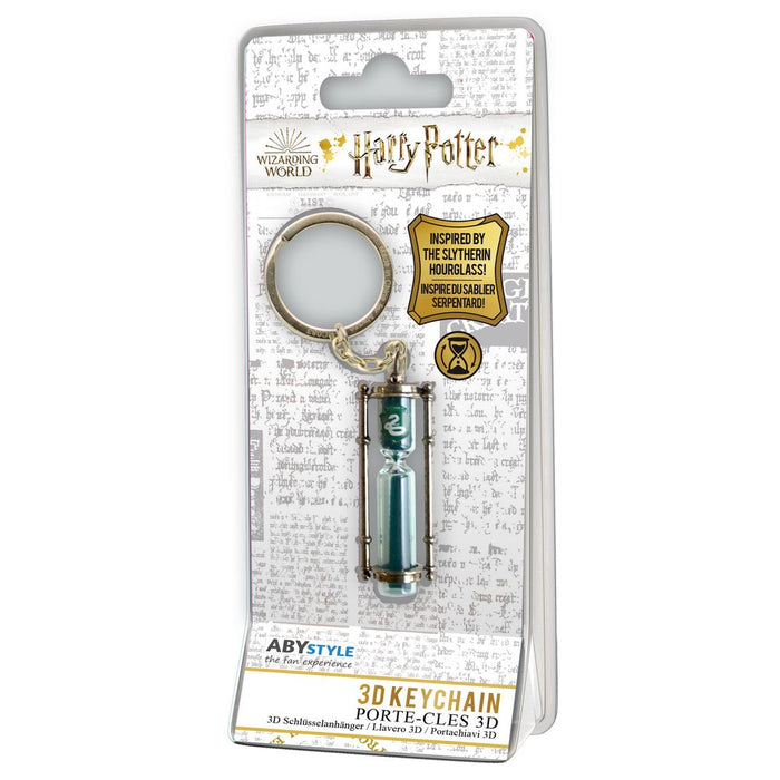 Harry Potter - Slytherin Hourglass - Avaimenperä