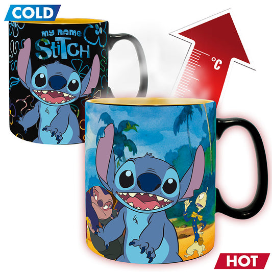 Lilo & Stitch - Ohana Means Family - Iso Heat Change -muki (XXL-koko)