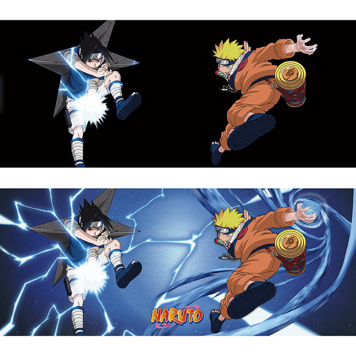 Naruto - Sasuke & Naruto - Iso Heat Change -muki (XXL-koko)