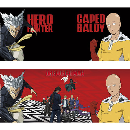 One Punch Man - Saitama & Garou - Iso Heat Change -muki (XXL-koko)