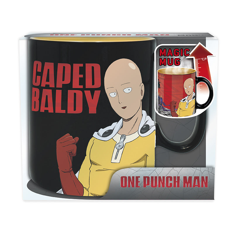 One Punch Man - Saitama & Garou - Iso Heat Change -muki (XXL-koko)